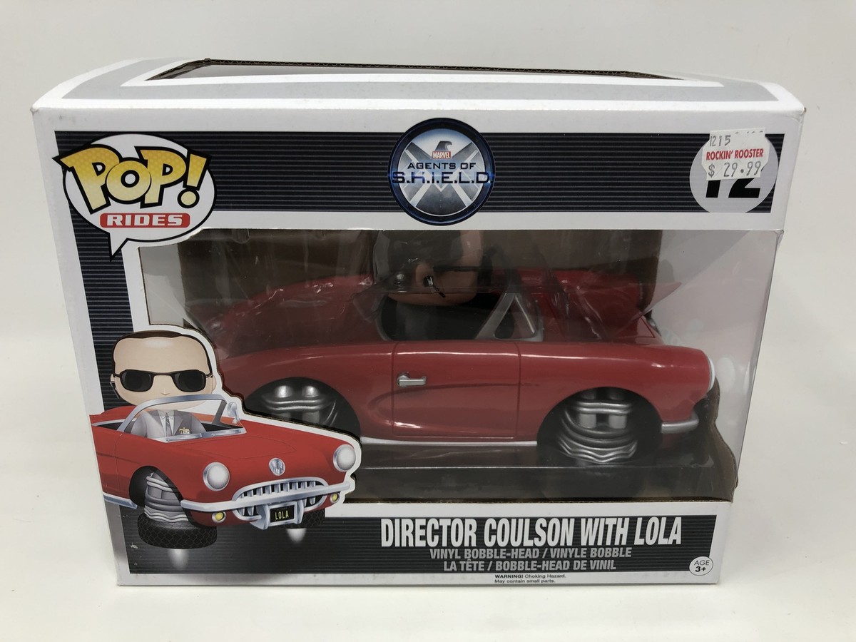 FUNKO POP! エージェントオブシールド コールソン&ローラ Funko Pop! Rides: Marvel - Phil Coulson (w/ Lola) #12 for