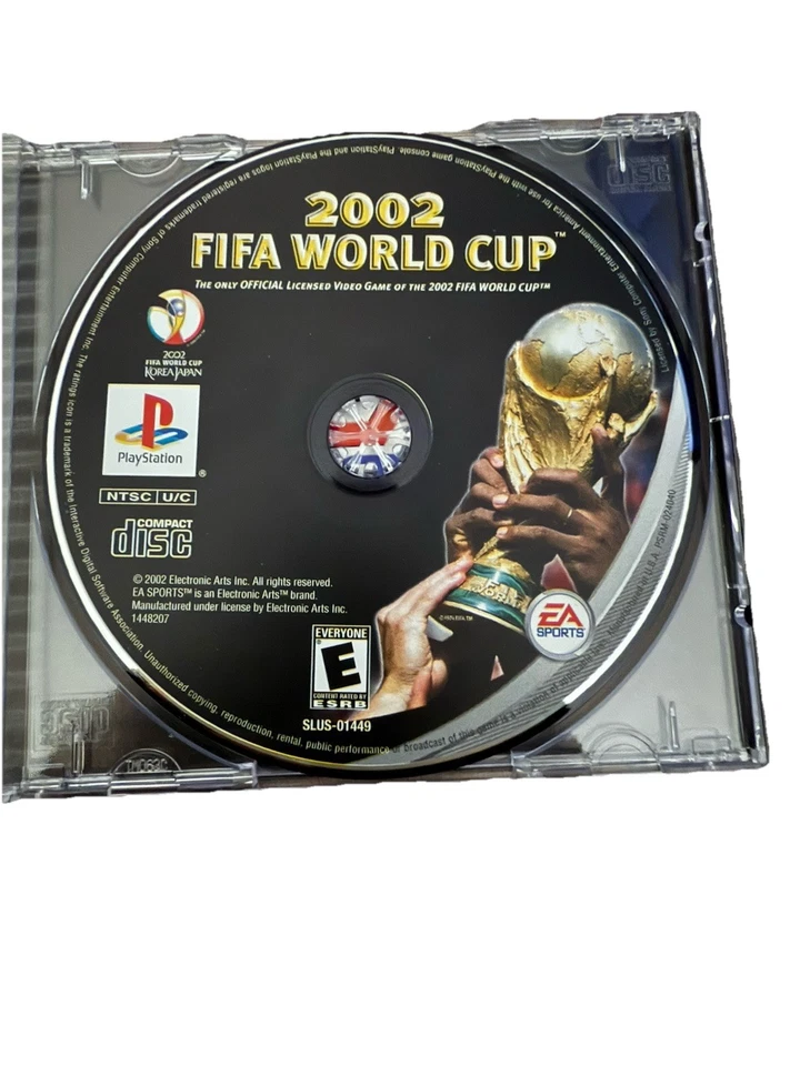 PS1 2002 Fifa World Cup Playstation 1 with Manual - Complete & Tested - Image 4 of 4