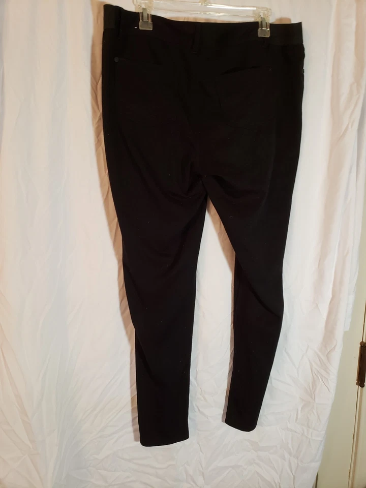 Leggings para mujer Simply Vera Wang negros talla XL Foto 2 de 3