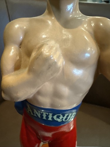 Vintage Frankfort Distillers Company "John L. Sullivan" Bourbon Statue Japan - Picture 11 of 11
