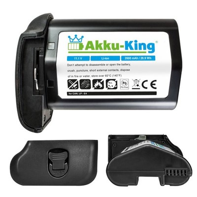 Akku ersetzt Canon LP-E4 für EOS 1D / 1Ds Mark III 3 IV 4 - Li-Ion battery pack