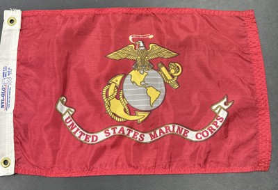 12'' X 18'' United States Marine Corp Flag Annin NYL-GLO Nylon Single Sided