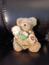 1992 Boyds Bear Momma Macbearsley And Baby Style# 82515