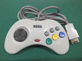 Sega Saturn Controller Pad white HSS-0101. genuine product. JAPAN. New! SS 15979