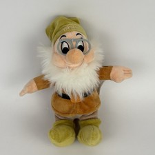 Disney Snow White And The Seven 7 Dwarfs Doc Plush 8  Bean Bag Store Exclusive