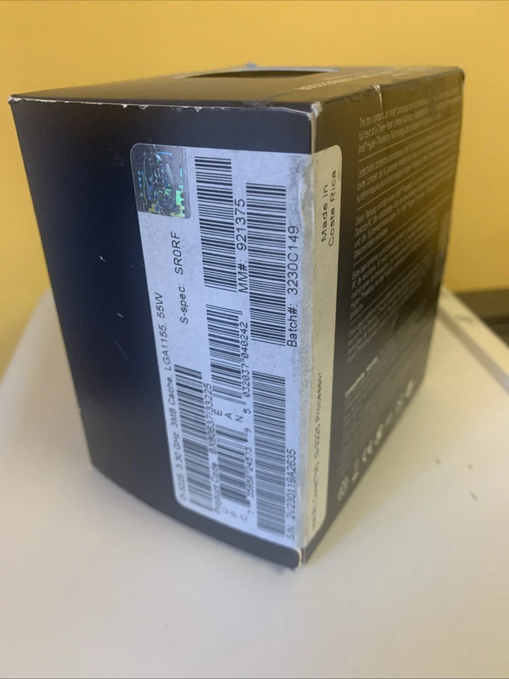 New Intel Core i3-3225 Dual-Core Processor (3MB Cache, 3.3 GHz) LGA 1155, 55W - Image 2 of 4