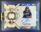 2025 Diamond Icons James Wood Single Player Relic Auto RC Jersey #21/25