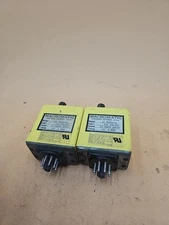 LOT OF 2 Macromatic SS-78222-02 10 Amp .03 - 1 Second Time Delay Relays