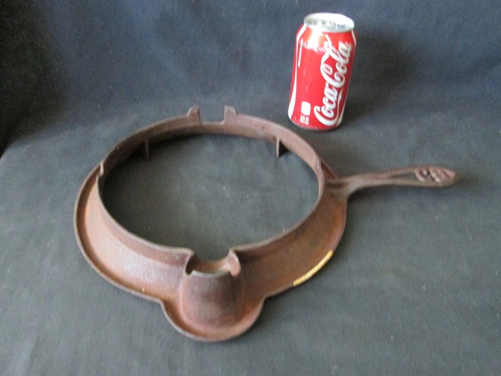 Antique Crescent Cast Iron Waffle Base C8 Fanner Mfg. Co. ~ Base Only