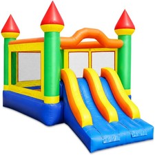 22'x15' Commercial Mega Slide Bounce House - 100 PVC Bouncer - Inflatable Only
