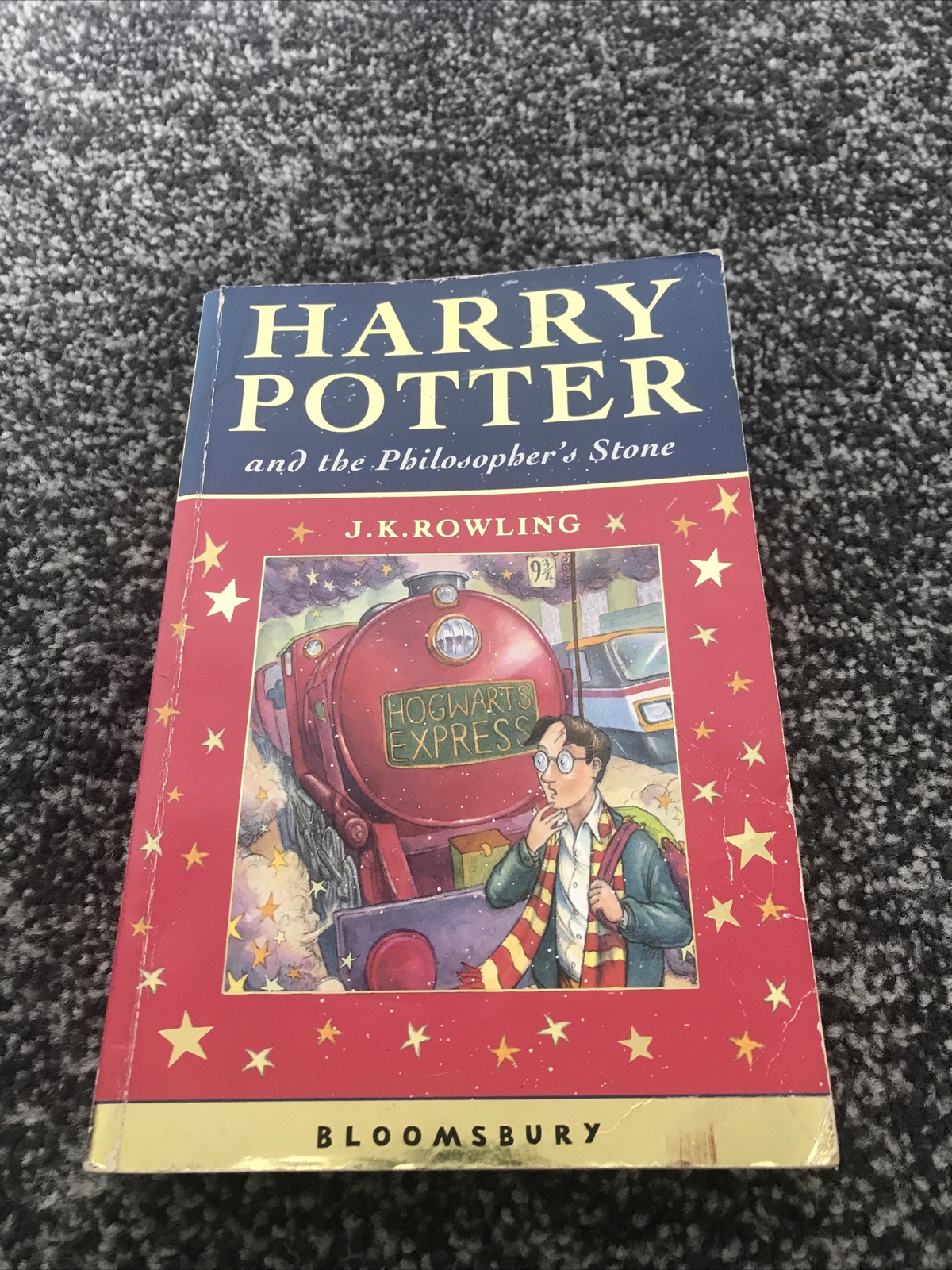 Harry Potter Philosopher's Stone J.K.Rowling 2001 1st Ed/2nd Imp Pbac 0000