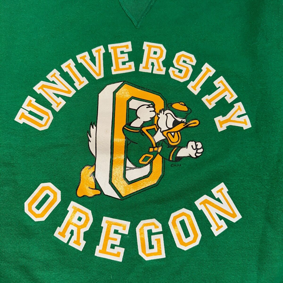 トップス Donald duck Oregon college sweat Disney Oregon Ducks | eBay