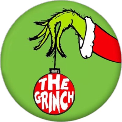 Fit Ginger Snap Grinch 18mm glass snap TGS3323/125/13