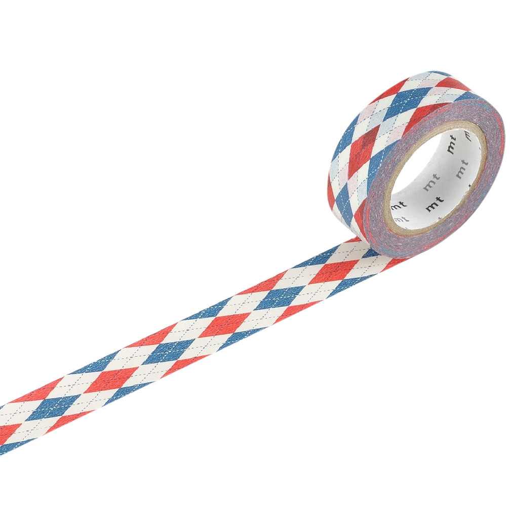 MT Casa Deco 100 Mm"Stripe" Washi Masking Tape - Shocking Pink