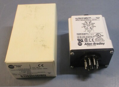 Allen Bradley 700-HT12BU120 Time Delay Relay 120VAC/DC Input 1.0 S - 100 S
