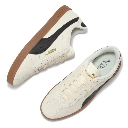 Puma Club II 2 Beige Black Men Gum Unisex Casual Lifestyle Shoes 397444-07 - Picture 7 of 8