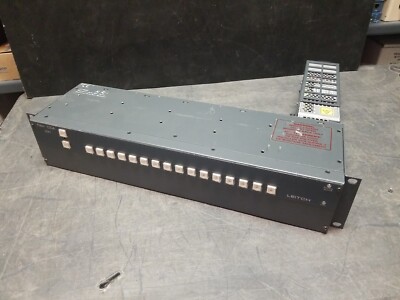 Video Router Switcher 2RU, Leitch Panacea 16x1 (P-16X1V)