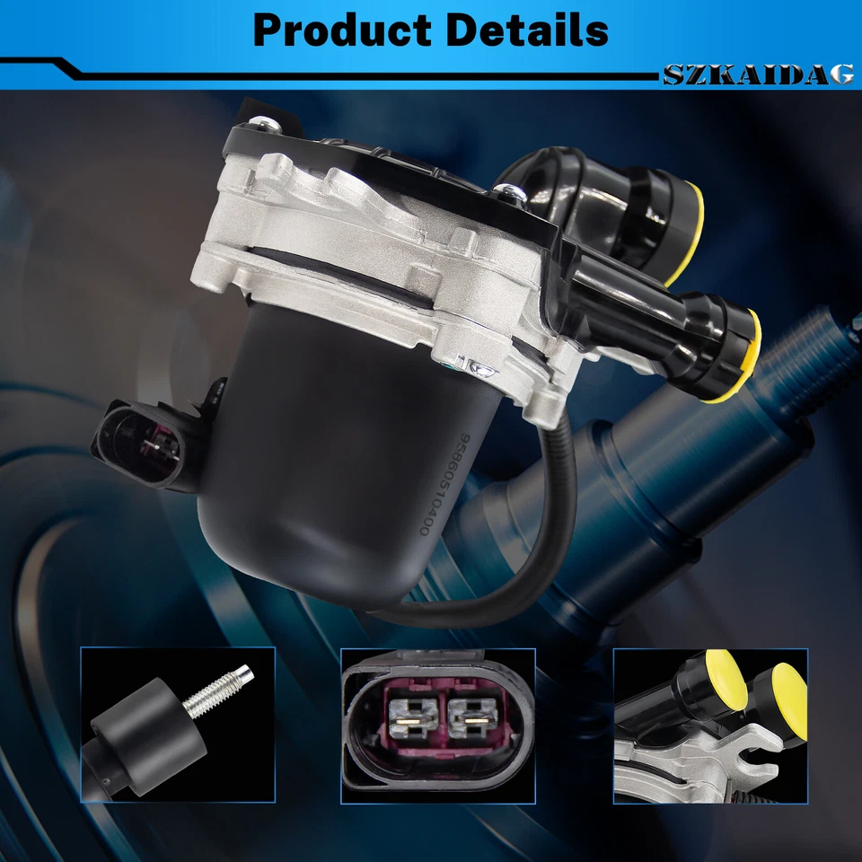 Bomba de inyección de aire secundaria para AUDI A3 A3 Quattro Rs5 S3 2.0L 4.2L 07K131333A Foto 3 de 4