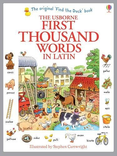 First Thousand Words in Latin-Heather Amery, Stephen Cartwright