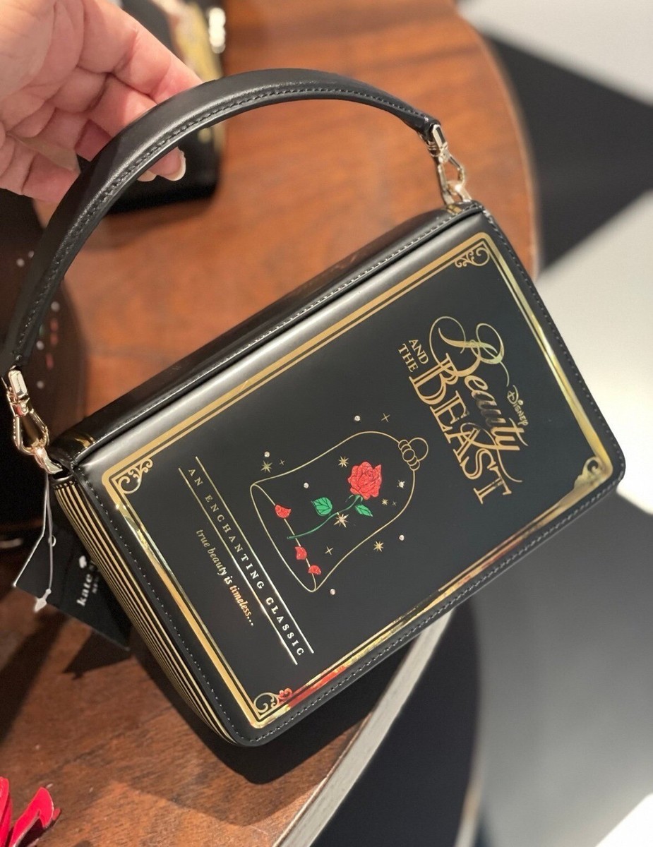 Kate Spade X Disney Beauty and the Beast 3D Book Crossbody￼ | eBay
