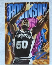 1996-97 Skybox Z Force #81 David Robinson San Antonio Spurs Basketball Card