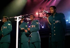 Ricky Bell Ronnie DeVoe Ralph Tresvant Johnny Gill and Michael Bi- 1988 Photo 4