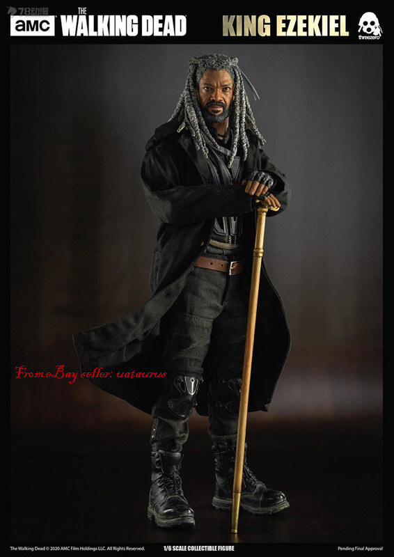 最*物様 threezero THE WALKING DEAD KING EZE Perfect Threezero 1/6 The Walking Dead – King Ezekiel In Stock New