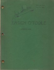 Vintage JACK ALBERTSON Signed Ensign O'Toole Script Vintage JACK ALBERTSON Signed Ensign O'Toole Script