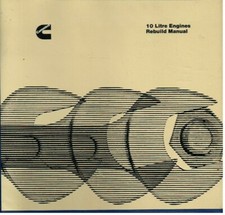 Cummins 10 Litre Diesel Engine Original 1983 Factory Rebuild Manual