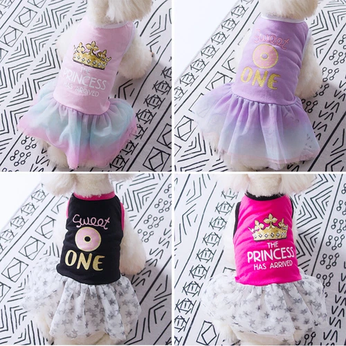 Pet Clothes Summer Small Dog Cat Dress Cute Princess Chihuahua Puppy Skirt🎀 - Picture 42 of 57