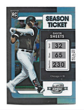 Holo Prizm 2022 Panini Chronicles Contenders Optic #6 RC Gavin Sheets Baseball