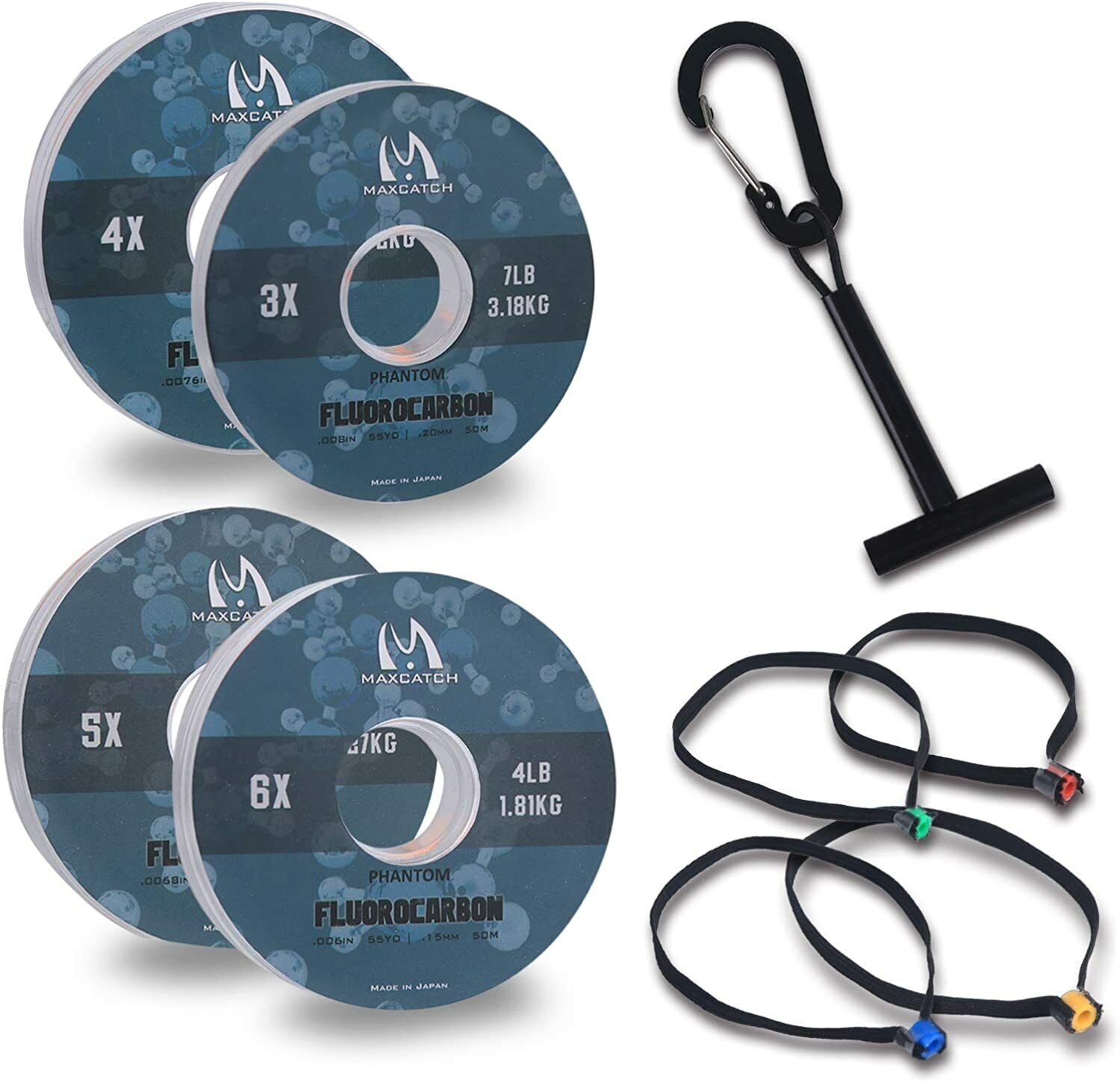 Fluorocarbon Leader Tippet Line for Fly Fishing with Tippet Line