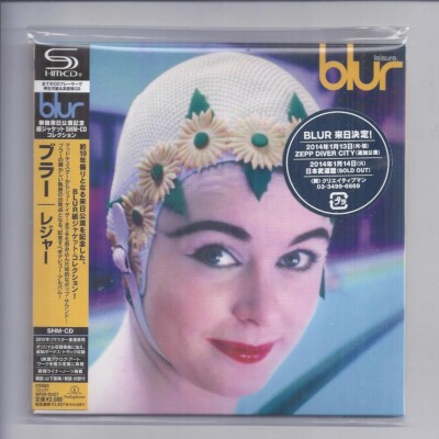 BLUR Leisure JAPAN mini lp cd SHM CD papersleeve cd Warner Japan WPCR-15427 new