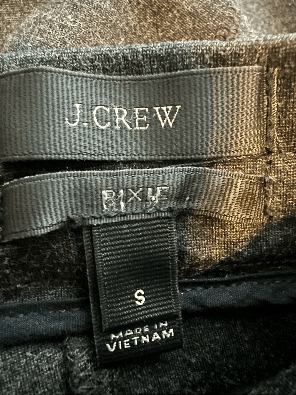 Jcrew Womens Grey Pixie Pants Size Small - image 3