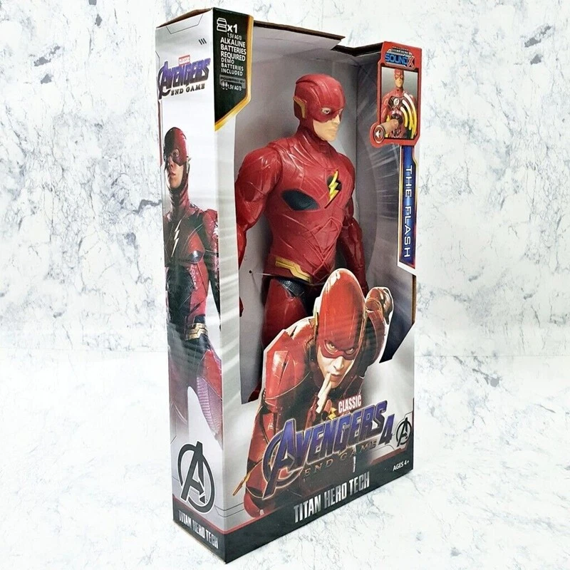 Talking DC Justice League The Flash Hero Kids Boy Music Sound Action Figures Toy - image 2 of 4