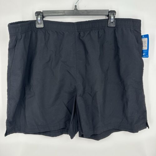 Columbia Womens Plus Size 2X Sandy River 6” Inseam Black Shorts Hiking Water NWT