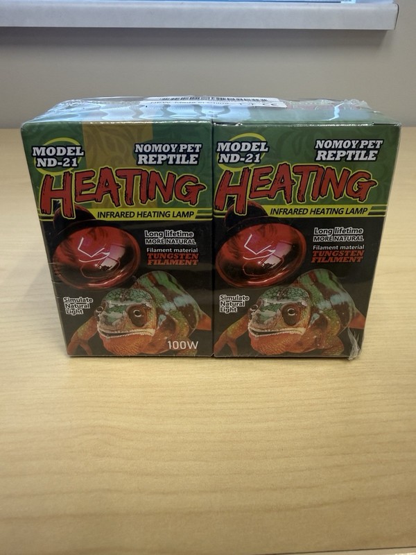 NOMOY Pet 2pack Infrared Heat Bulb (100W)
