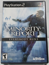 PS2 Minority Report (Sony PlayStation 2, 2002) Tested CIB