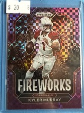 2024 Prizm Football Kyler Murray Fireworks Purple Power /49