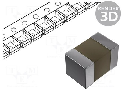 10V ±20% 0201 MLCC Kondensator: Keramik 1uF SMD X5R 180mm