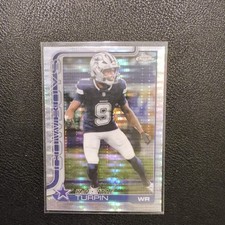Topps 2025 Chrome #84 KaVontae Turpin Dallas Cowboys Football Card