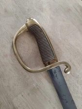 GERMAN SWORD RARE BAVARIAN POLICE GENDARME BRIQUET WKC NO SCABBARD WW1 WWII