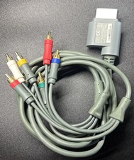 Official Microsoft Xbox 360 Audio Video AV Component HD Cable Cord  Authentic 