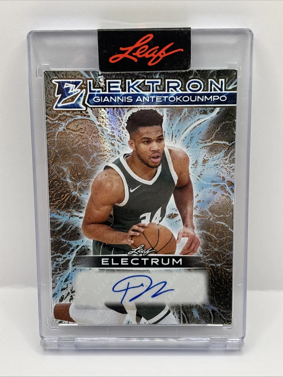 Giannis Antetokounmpo Basketball Serial Numbered Sports Trading