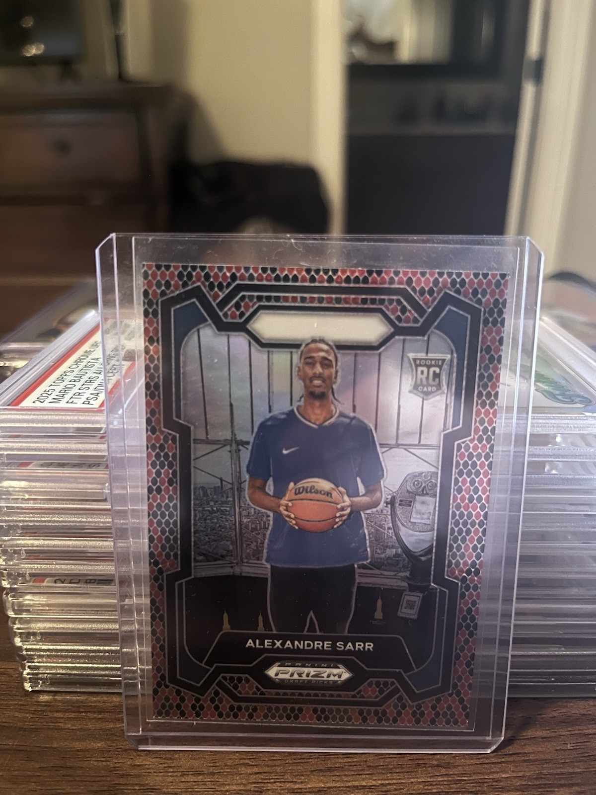 2024-25 Panini Prizm Draft Picks - Alexandre Sarr #52 Snake Skin Prizm (RC)