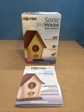 Dogtek Sonic Bird House Bark Control Water Resistant Outdoor Indoor