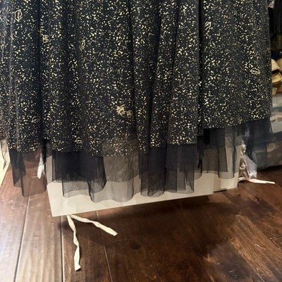 Torrid X Betsey Johnson Strapless Tulle Tea Dress Multi Black Gold size 26  | eBay