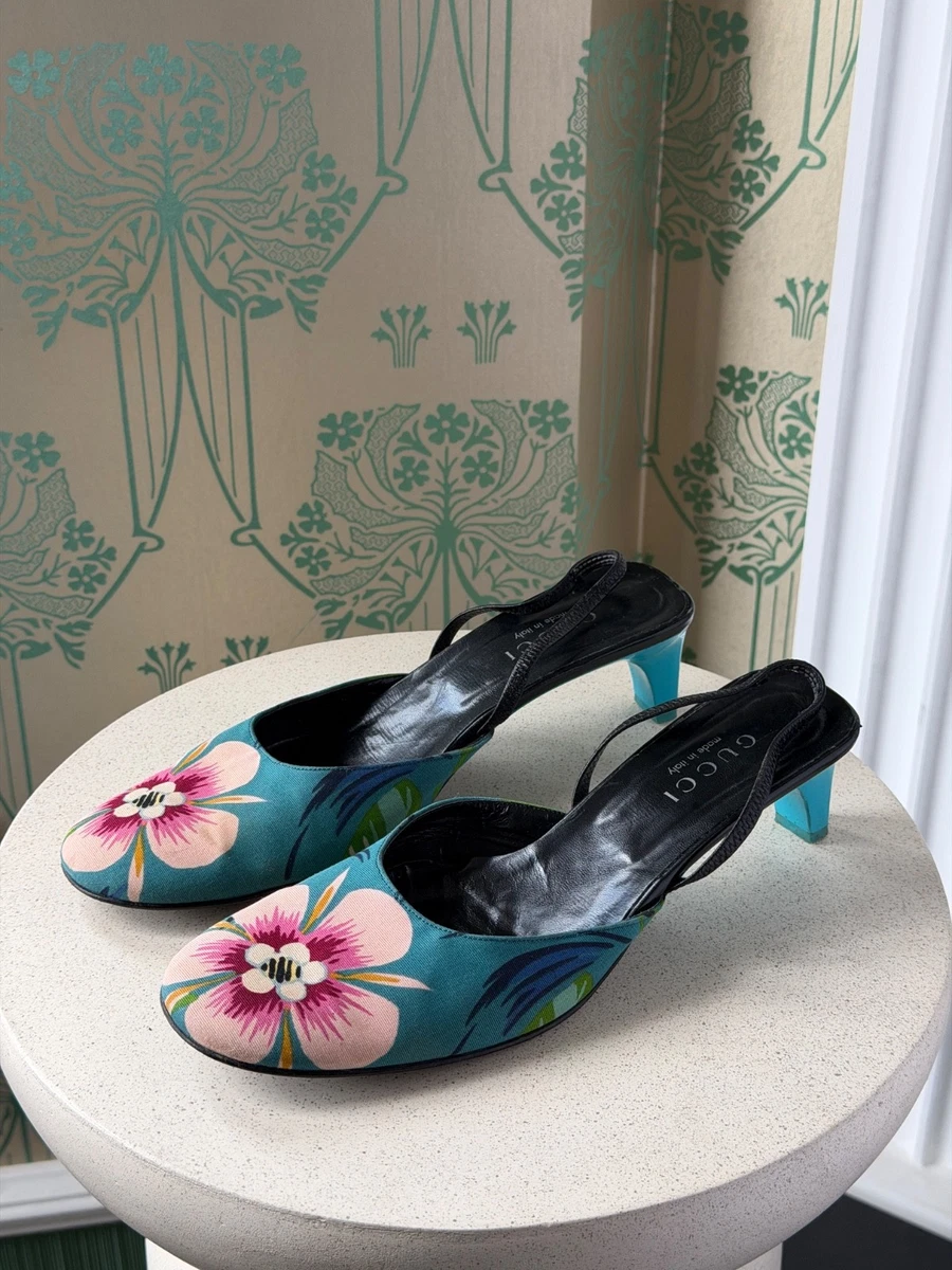 Gucci Low (1-1.9 in) Heel Height with Vintage Heels for Women for