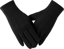 Winter Womens Cashmere Gloves With Finger Touchscreen Texting Wool Lined Outdoor