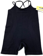 All in Motion Kids Size XS 4 5 Bike Leotard Black